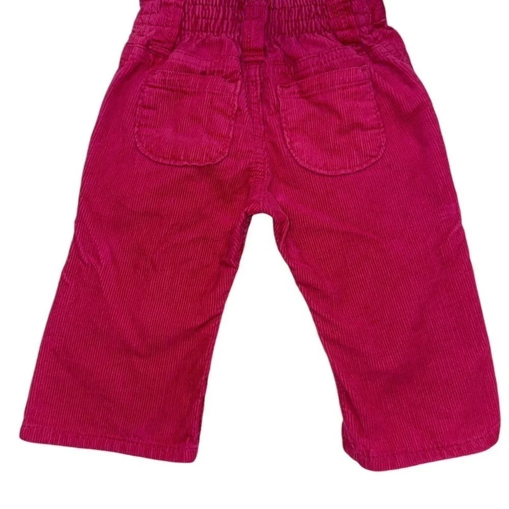 OshKosh B'gosh Girls' 6M Pink Corduroy Pants with Bow Detail